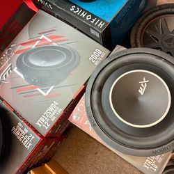 Orion 12’s and 10’s shallow $220 each with warranty