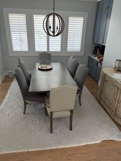 Ethan Allen Solid Wood Dining Table