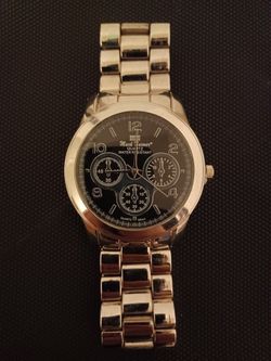 Mark Naiman Silver Luxury Watch 