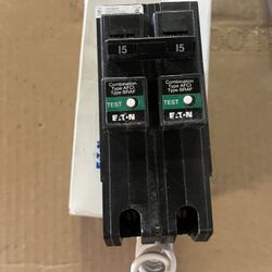 Eaton Afci 15 Amp Combination 2pole 