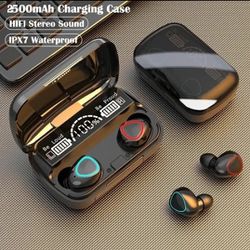 M10 TWS Bluetooth Headphones With Charging Box Wireless Earphones With Microphone 9D Stereo Sports Waterproof Earbuds Headset