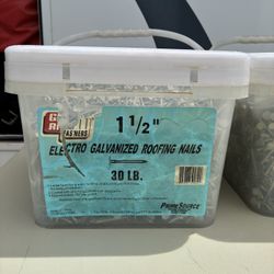 30lbs Nails 20.00 Tub