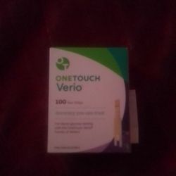 One Touch Verio Test Strips 