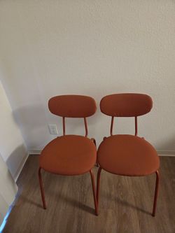 Orange Chairs