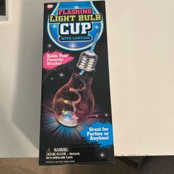 Flashing Light Bulb Cup