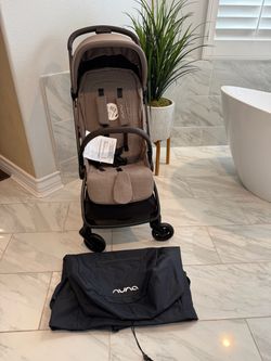 New Nuna Viaa Cabn Travel Stroller Cedar