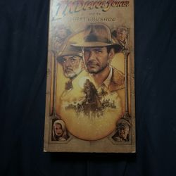Indiana Jones And The Last Crusade VHS