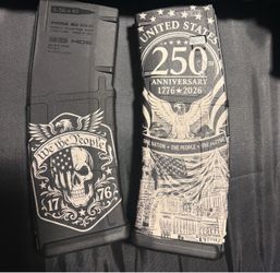 Engraved AR 15 PMAG