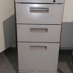 Gray Filing Cabinet