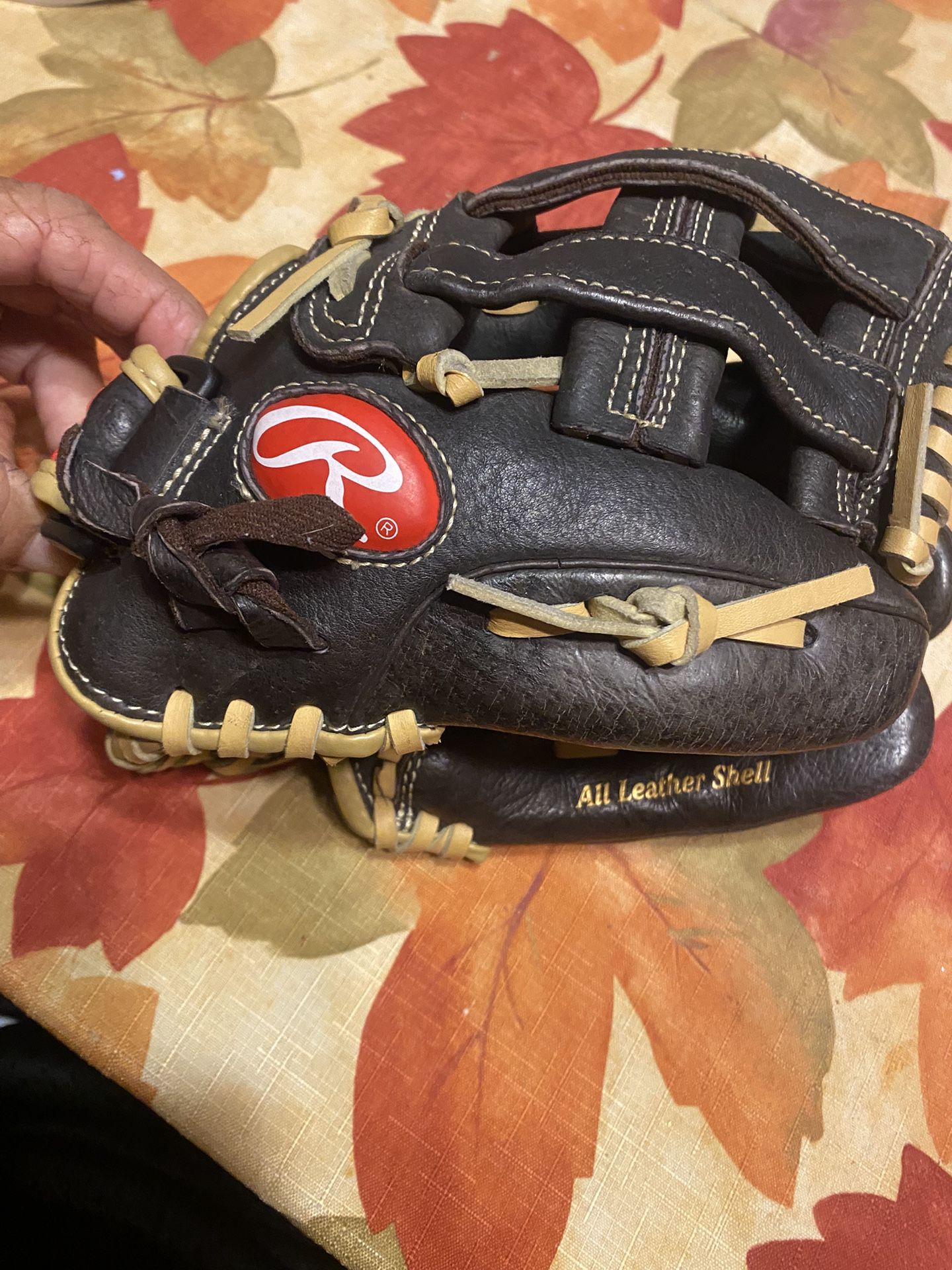 Kids Rawlings Highlights Gold Glove Leather 11.5” RHT Kids (5-7 years old)kids 
