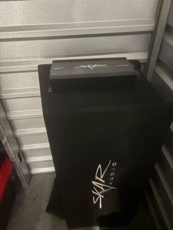 Car subwoofer and amp