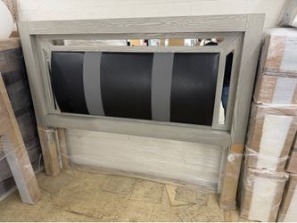 New Grey King Size Headboard
