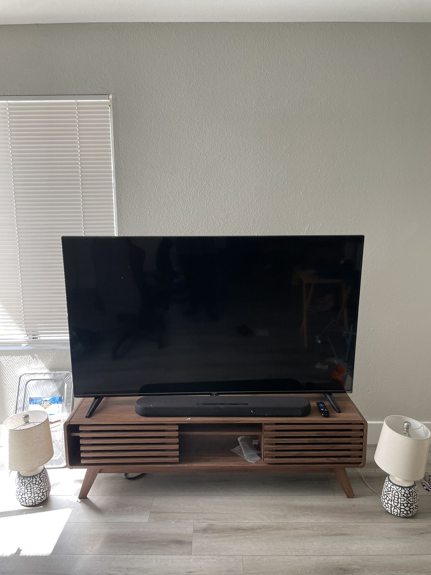 65” Onn Roku 4K TV And Entertainment System