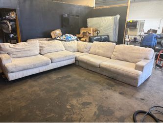 Grey sectional