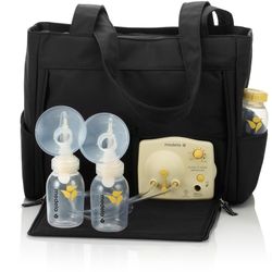 MEDELA ON THE GO TOTE BREASTMILK PUMPING BAG
