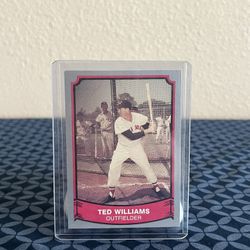 Ted Williams Baseball Card