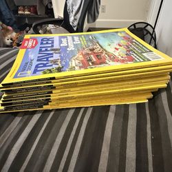 Lot of 13 National Geographic Traveler Magazines - 2017 (4), 2018 (6) & 2019 (3)