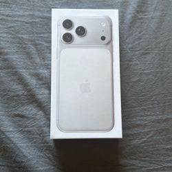iPhone 17 Pro Max Silver 1tb storage