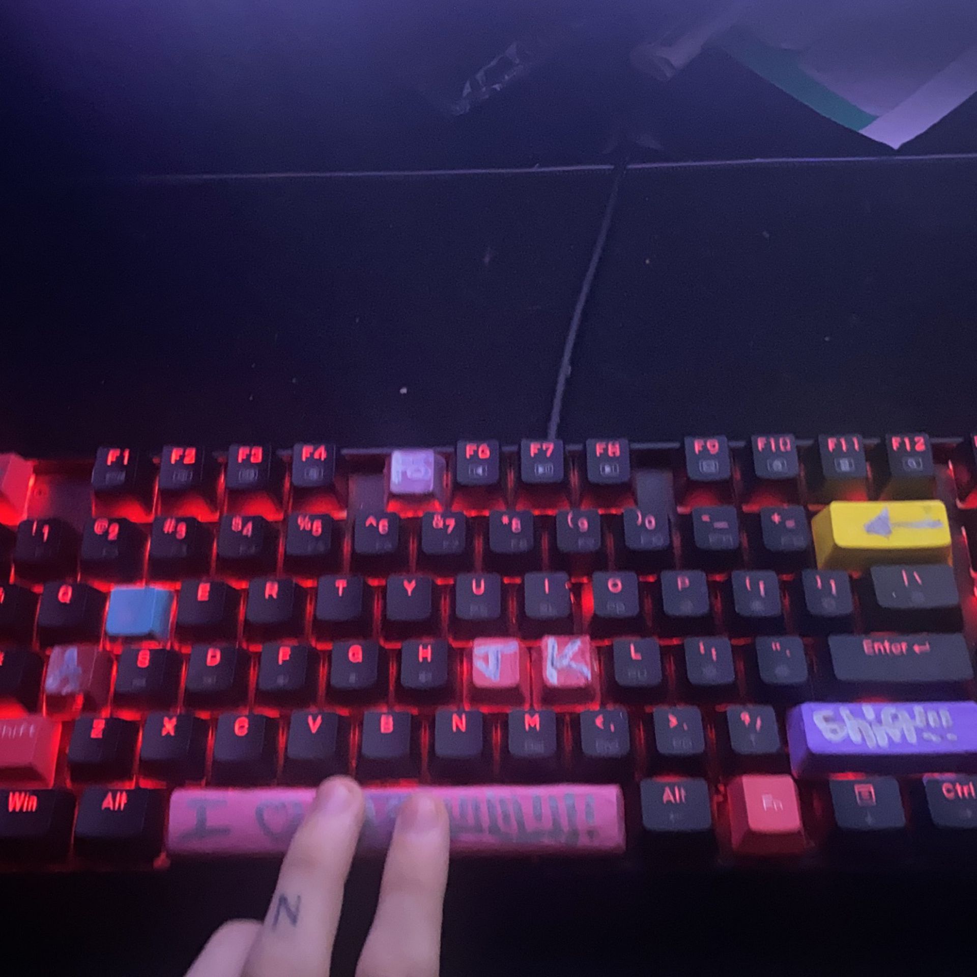 red dragon keyboard 