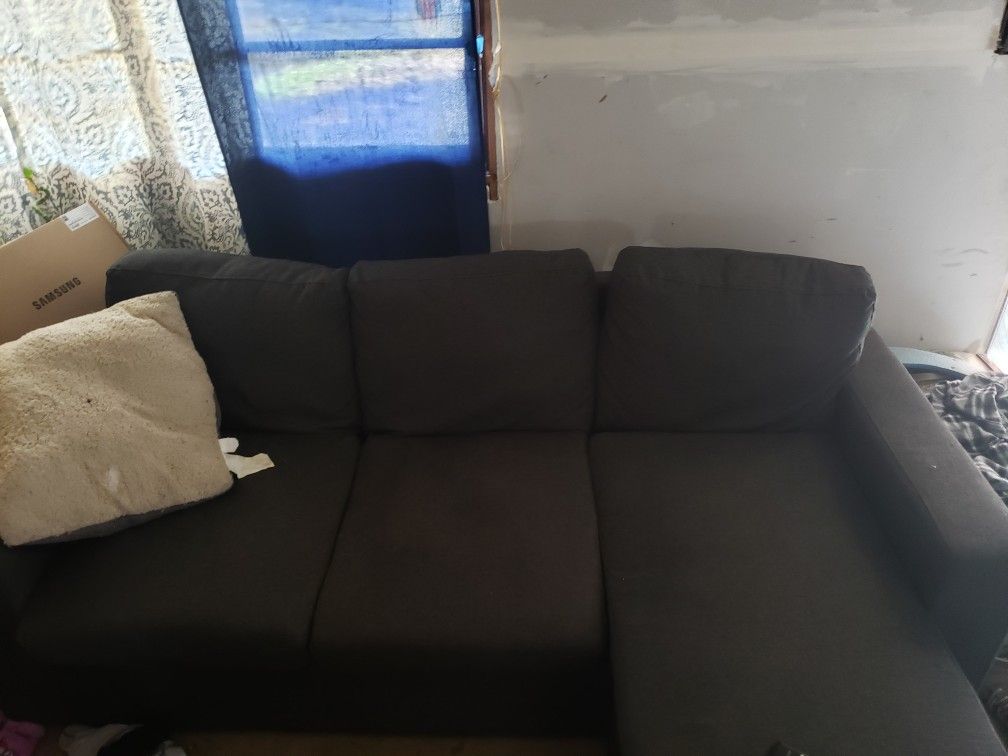 Mini sectional and chair