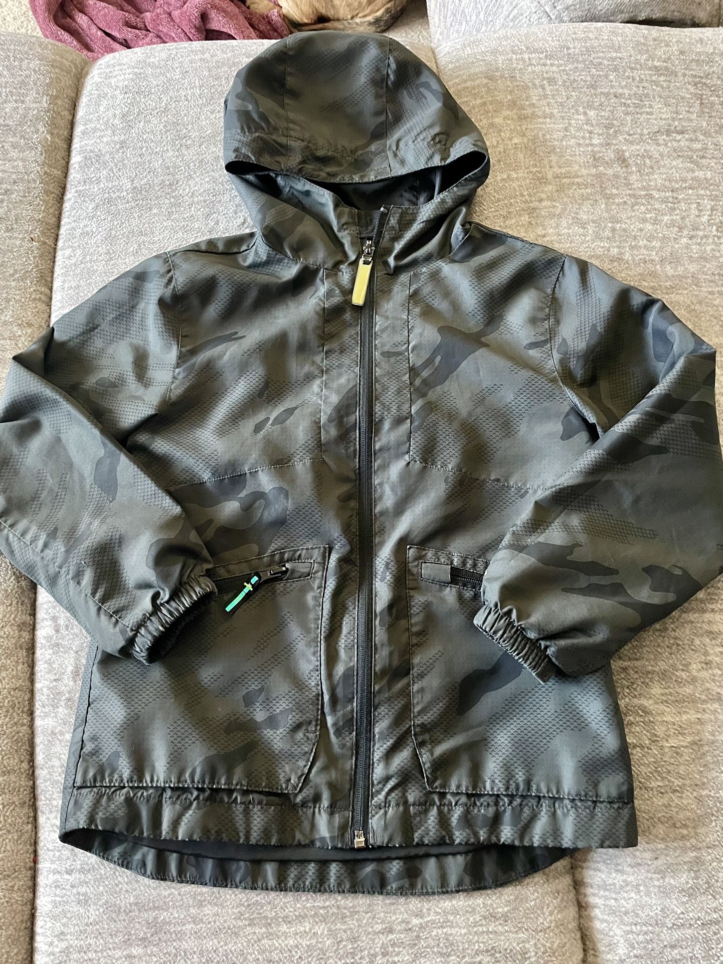 Boys Camo Windbreaker