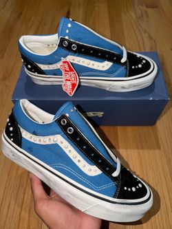 Blue Old School Pearlized Vans