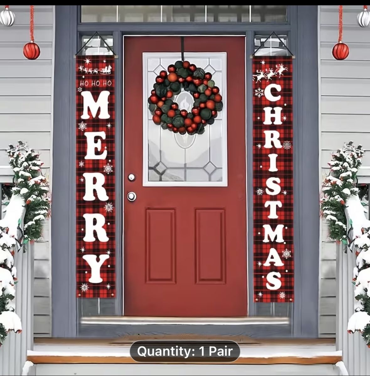 Brand New Polyester Door Banner 