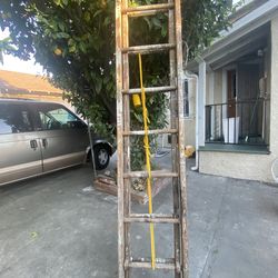 Vintage Wooden Ladder.