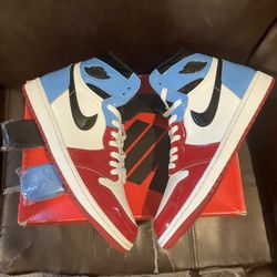 Nike Air Jordan 1 Retro High Og Fearless Unc Chicago Size 10