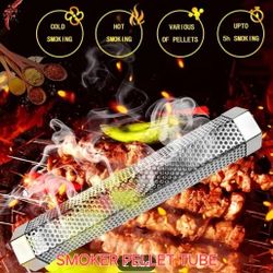GRILLING  BBQ SMOKERS  Pelkets TUBE 