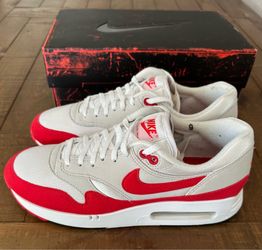 Nike Air Max 1 86 OG Big Bubble Sport Red Mens Size 9