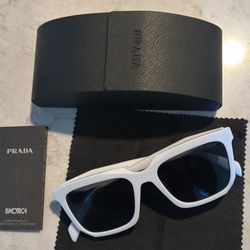White Prada Shades
