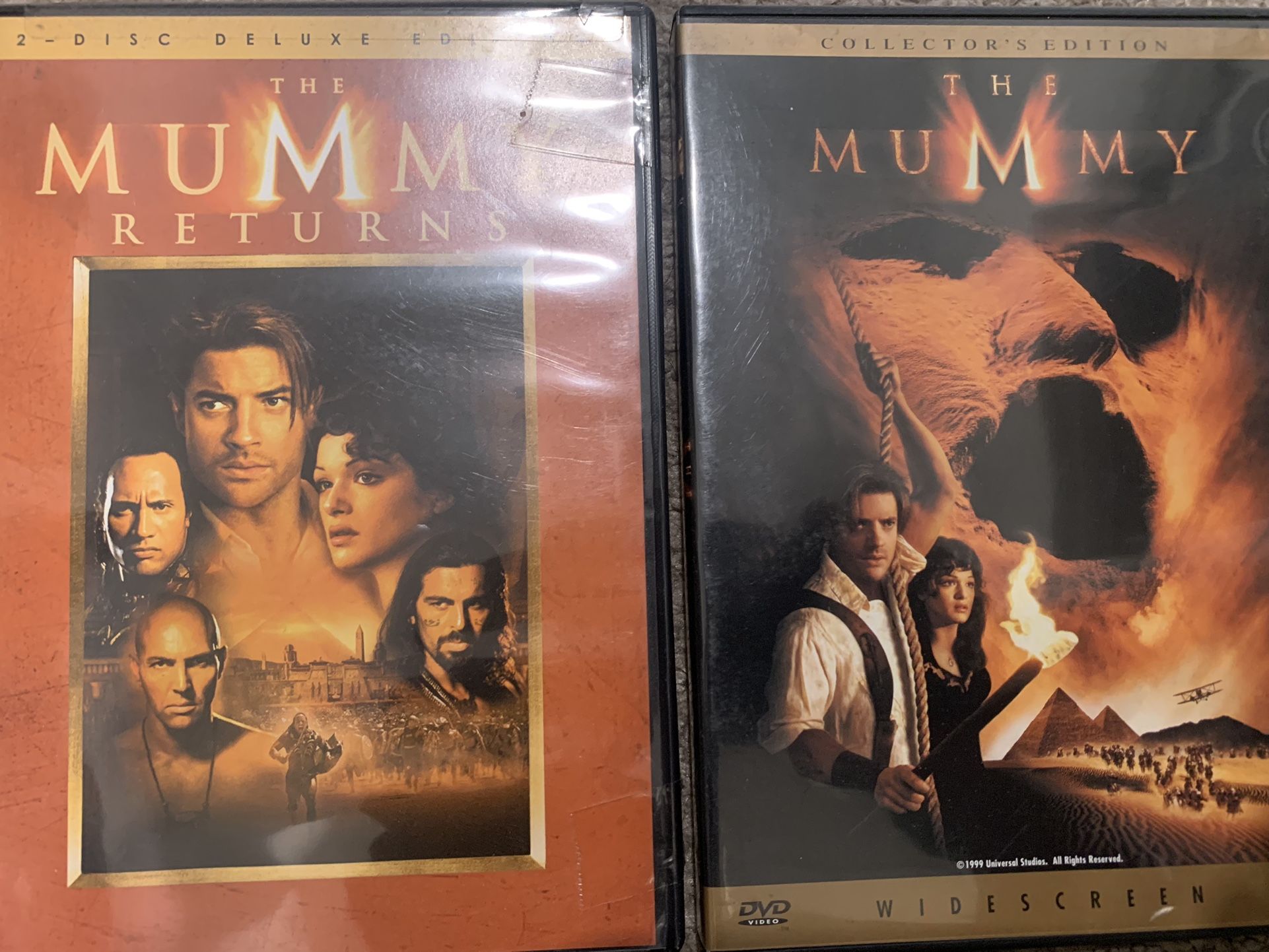 The Mummy and The Mummy Returns (dvd)