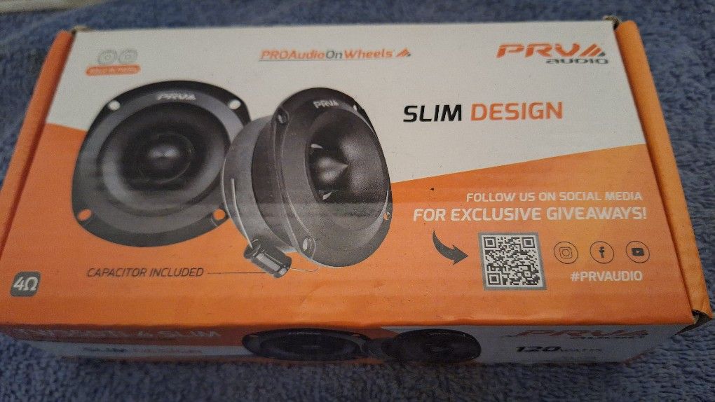 New Pair Of PRV Tweeters 