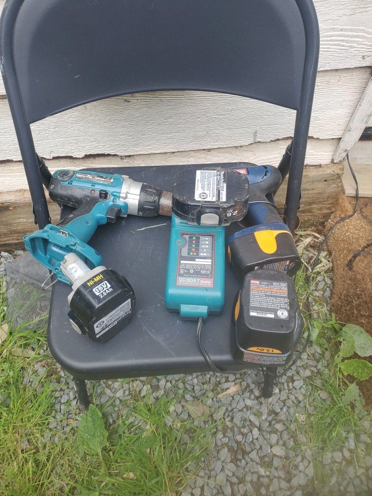Drills 20 Each Both With Two Batteries
