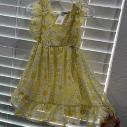 Yellow Baby Girl Dress 24 Month