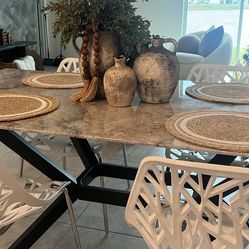Dining table with 4 chairs