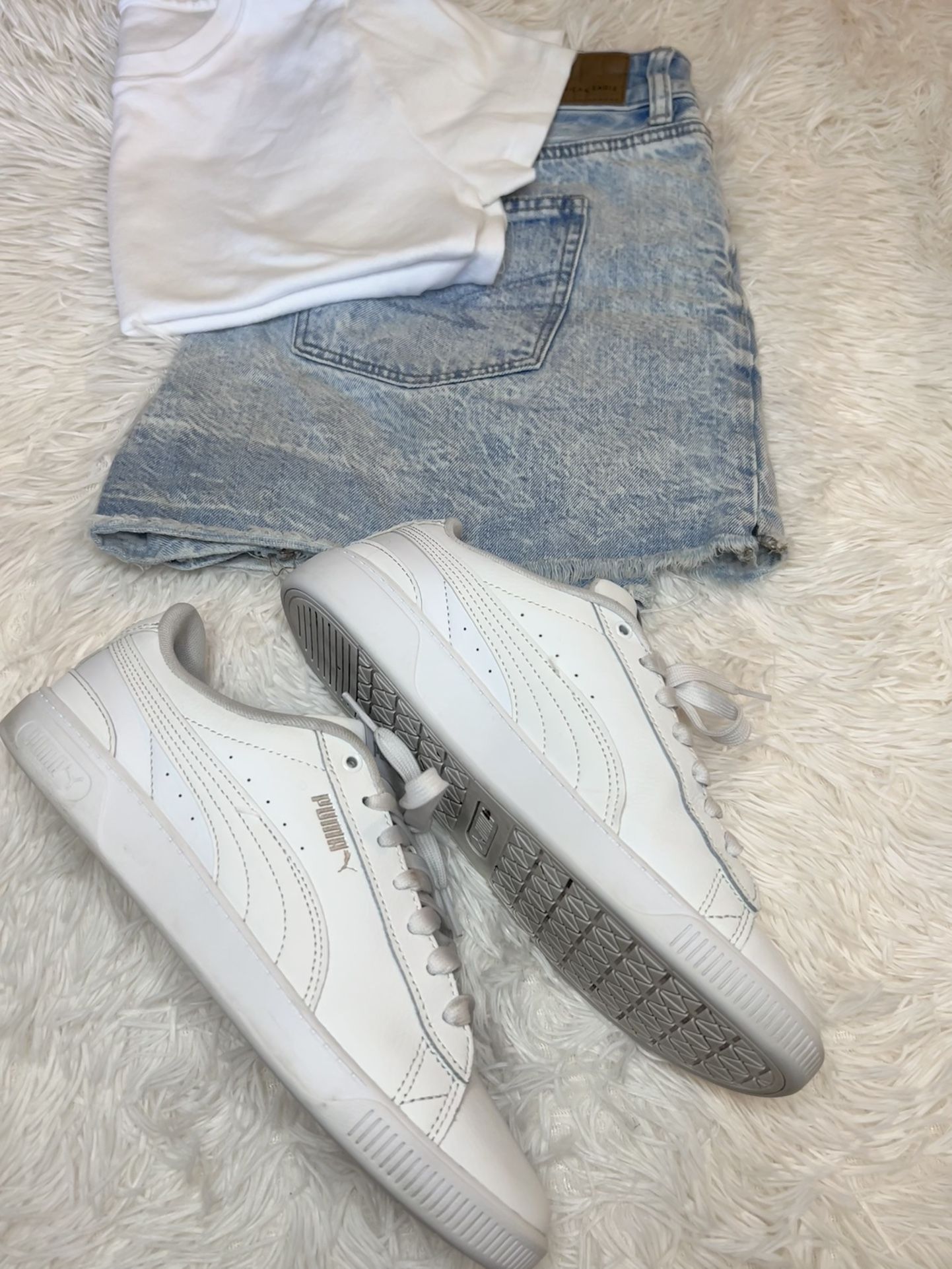 Puma White Shoes For Women Size