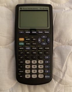 Black TI-83 Plus