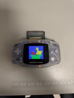 Gameboy Advance Clear Glacier