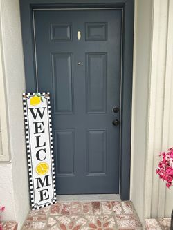 reversible garden sign $20 firm