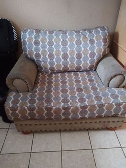 Sofa and ottoman