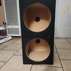 Subwoofer Box's 2 12