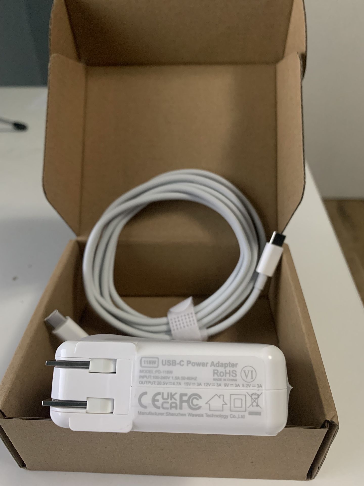 MacBook Pro Charger - 118W USB-C Charger Fast Charger Compatible with MacBook Pro/Air, M1-M5, iPad