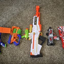 Nerf Guns And Gel Blasters 