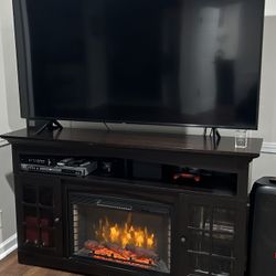 Tv Stand With Fireplace Heater