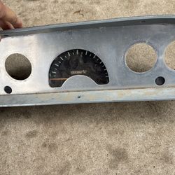 1960 Chevy Apache instrument cluster 