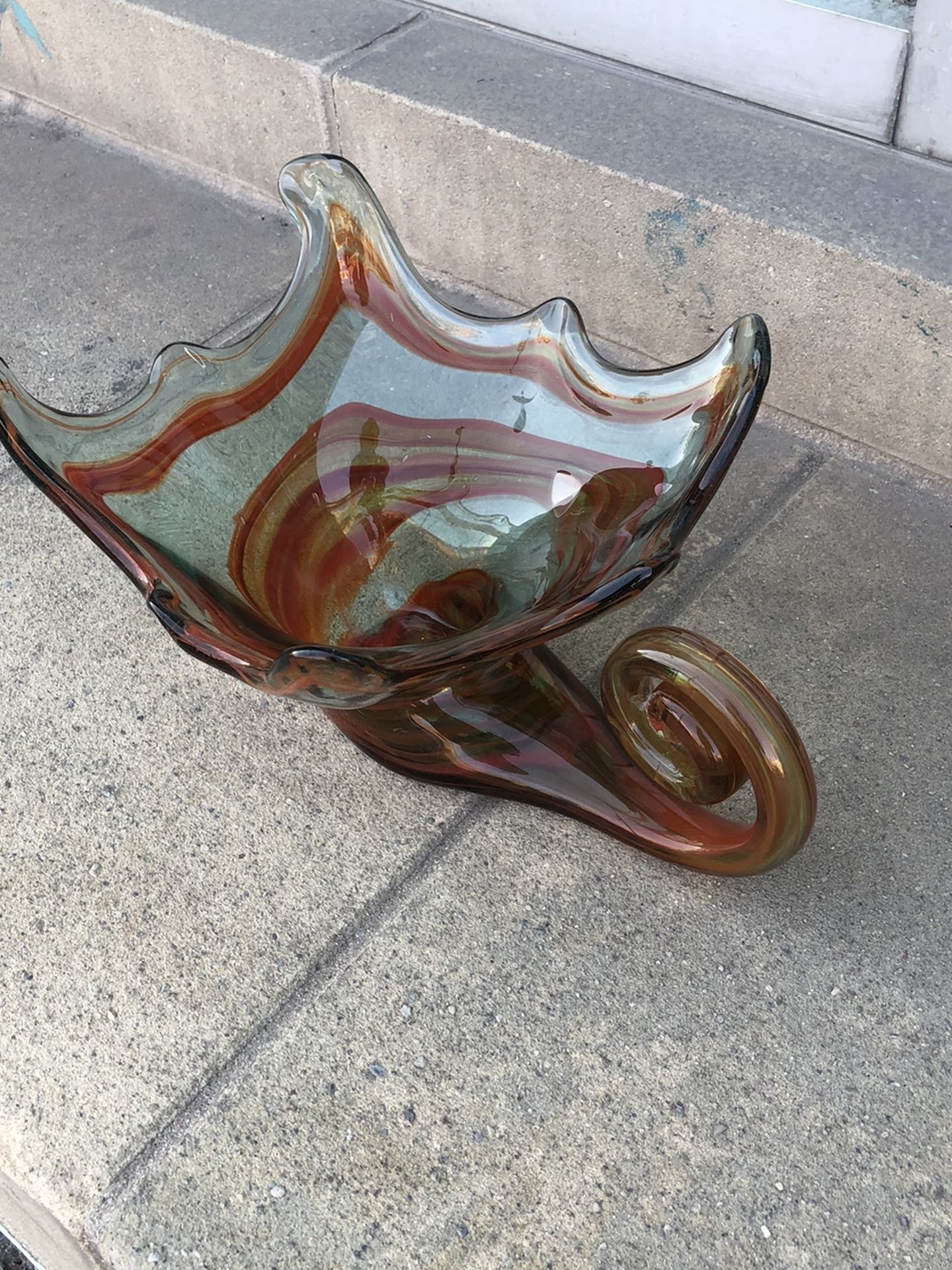 Really Funky Glass Display Bowl