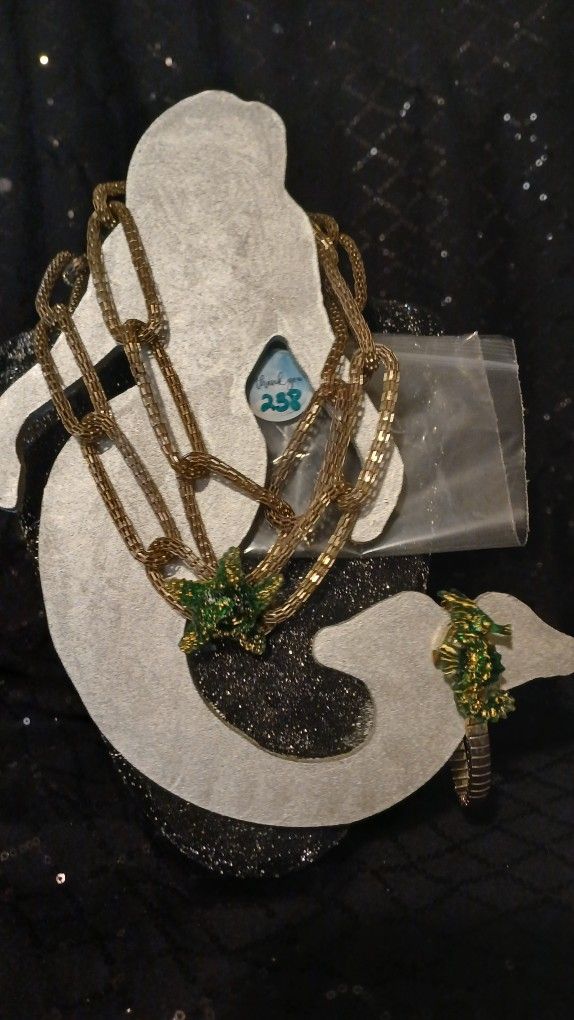 #238 Vintage Mermaid Jewelry Set