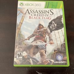 XBOX 360 ASSASSINS CREED IV BLACK FLAG